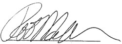 Rob Nicholson's Signature